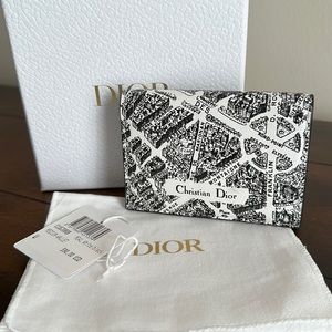 Dior Medium Wallet Paris motif